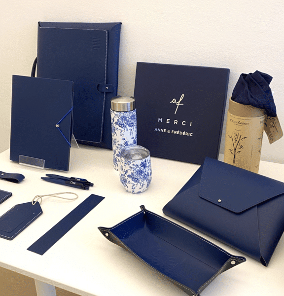 Luxembourg, conférencier, cadeaux d’entreprise en cuir recyclé